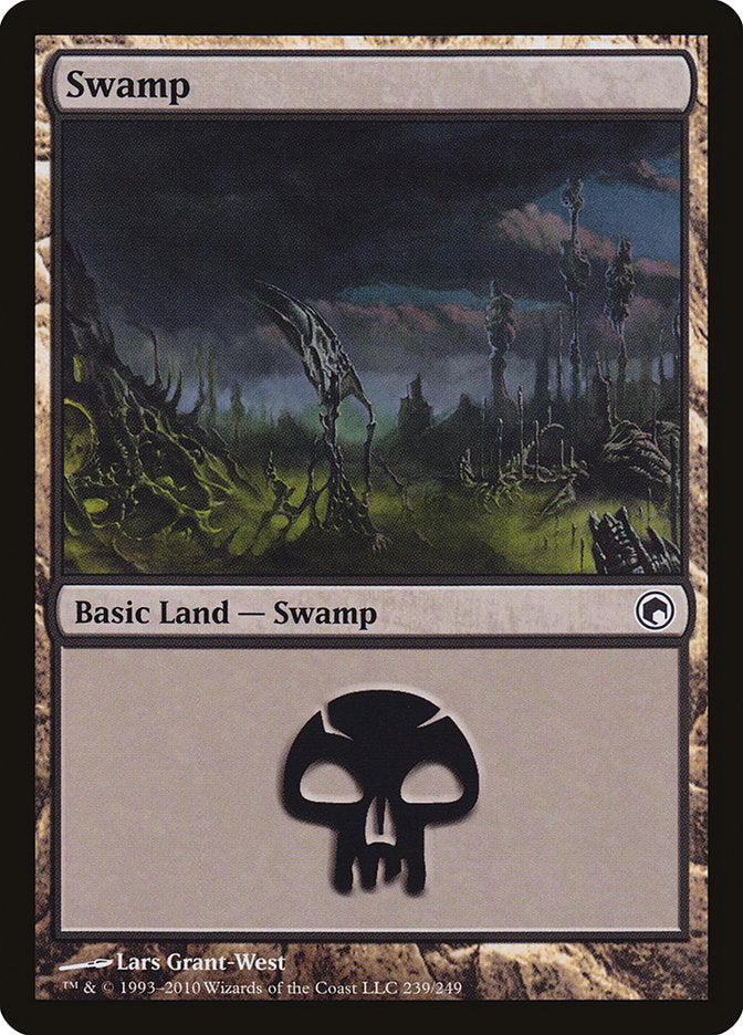 Swamp (239) [Scars of Mirrodin] | Devastation Store