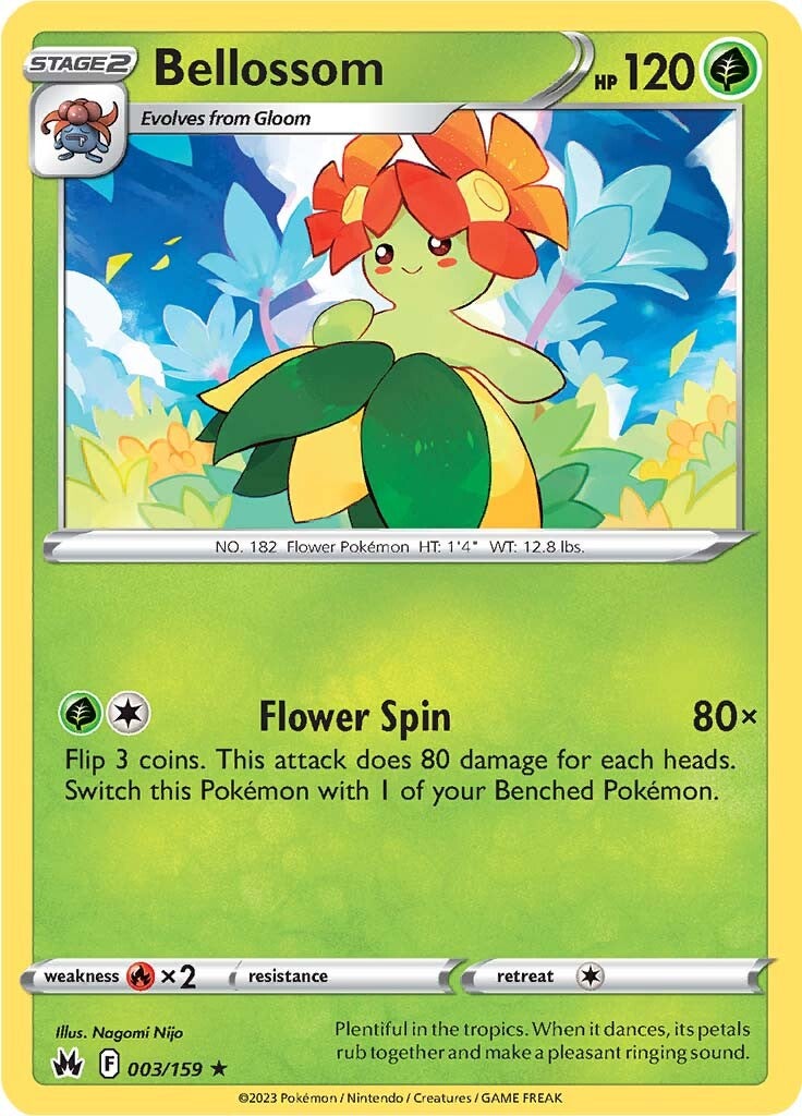 Bellossom (003/159) [Sword & Shield: Crown Zenith] | Devastation Store