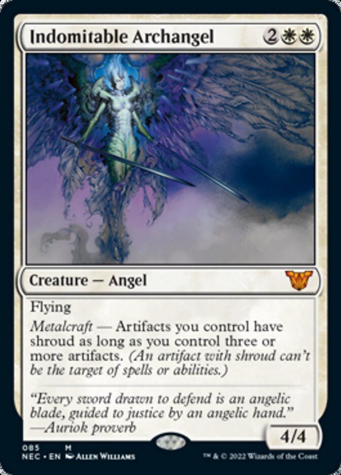 Indomitable Archangel [Kamigawa: Neon Dynasty Commander] | Devastation Store