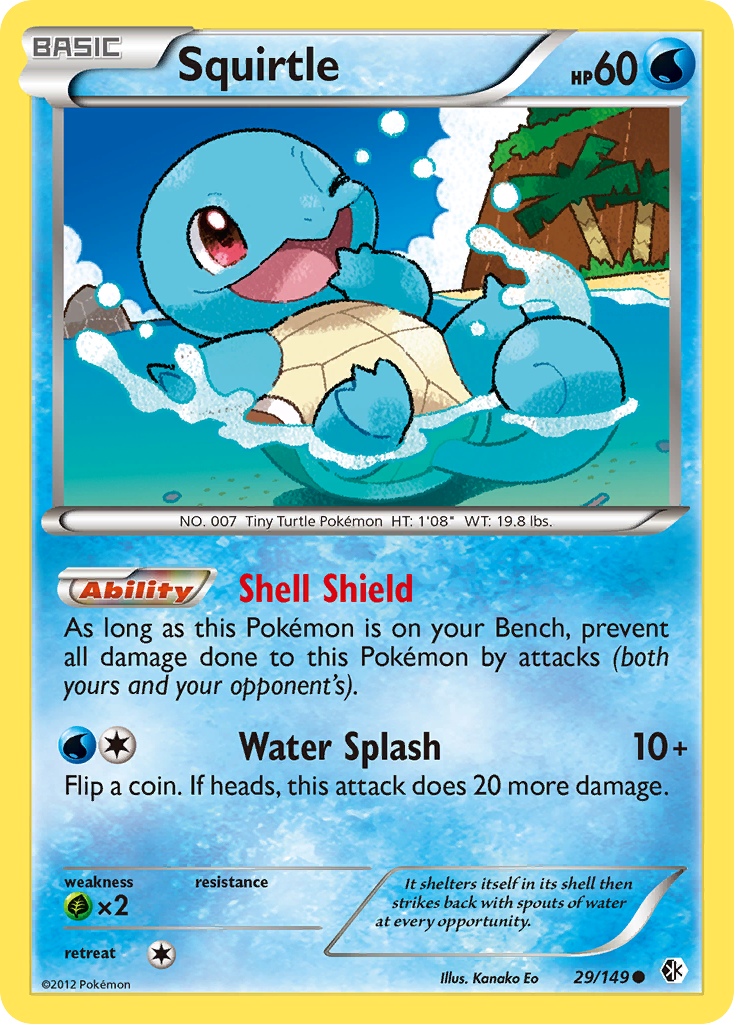 Squirtle (29/149) [Black & White: Boundaries Crossed] | Devastation Store