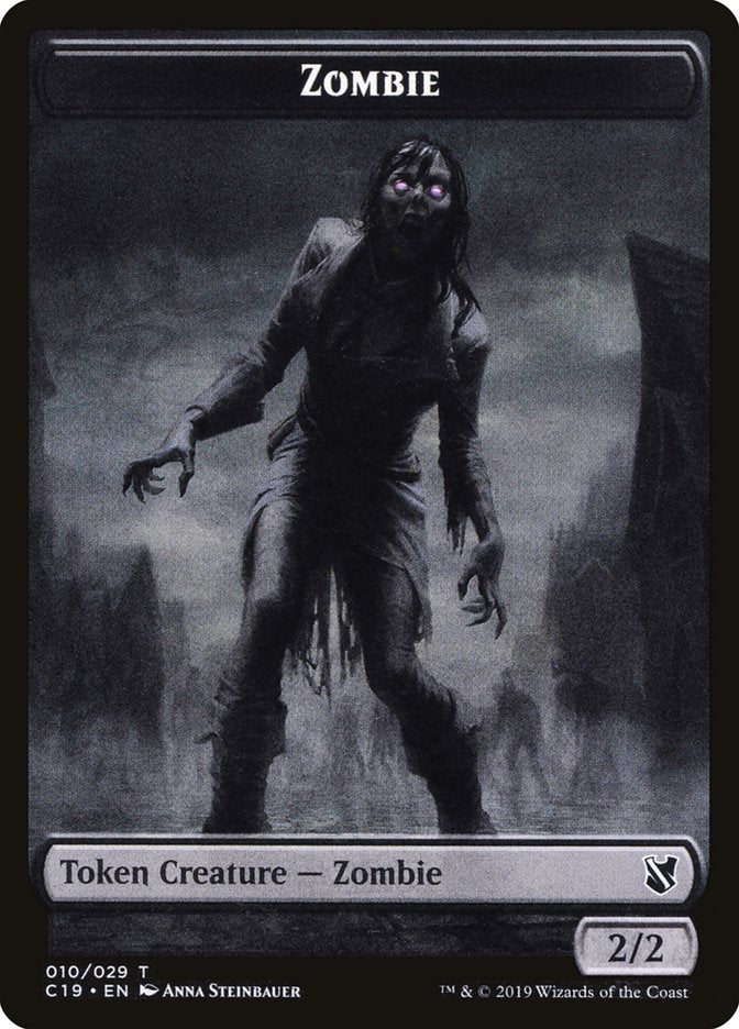 Zombie (010/029) [Commander 2019 Tokens] | Devastation Store