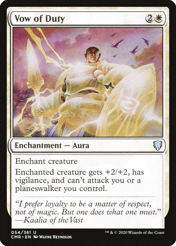 Vow of Duty [Commander Legends] | Devastation Store