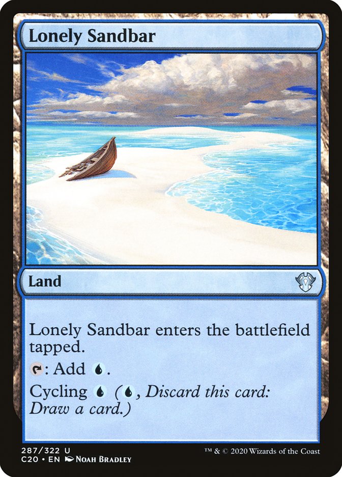 Lonely Sandbar [Commander 2020] | Devastation Store