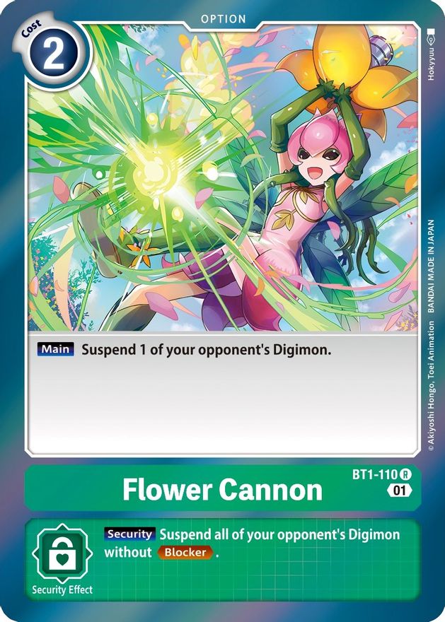 Flower Cannon [BT1-110] [Starter Deck: Ultimate Ancient Dragon] | Devastation Store