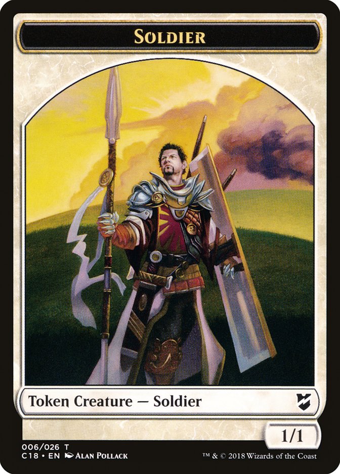Soldier [Commander 2018 Tokens] | Devastation Store