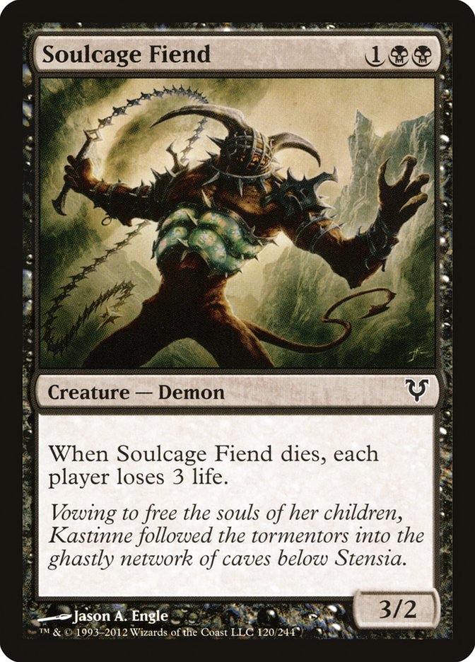 Soulcage Fiend [Avacyn Restored] | Devastation Store