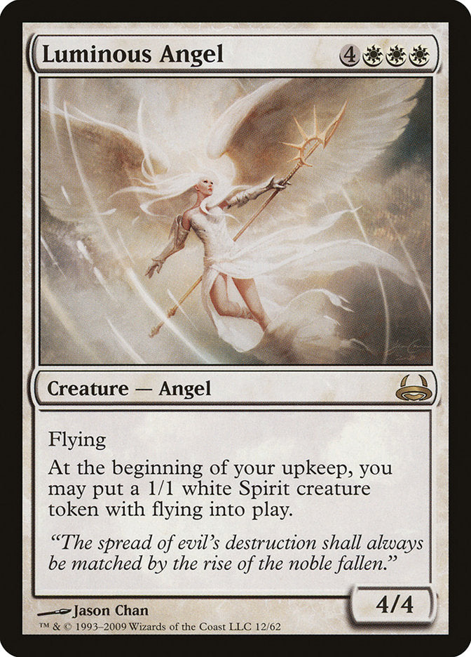 Luminous Angel [Duel Decks: Divine vs. Demonic] - Devastation Store | Devastation Store