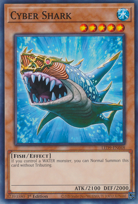 Cyber Shark [LED9-EN048] Common | Devastation Store
