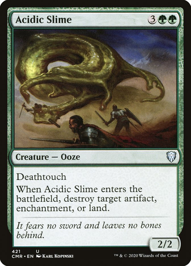 Acidic Slime [Commander Legends] | Devastation Store