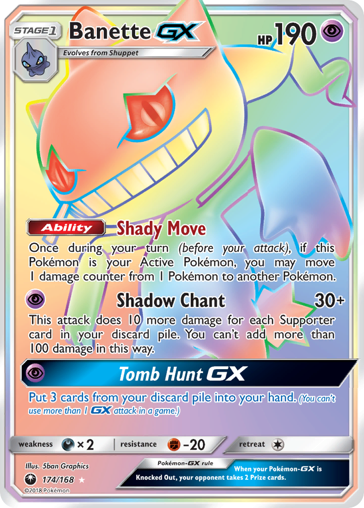 Banette GX (174/168) [Sun & Moon: Celestial Storm] | Devastation Store