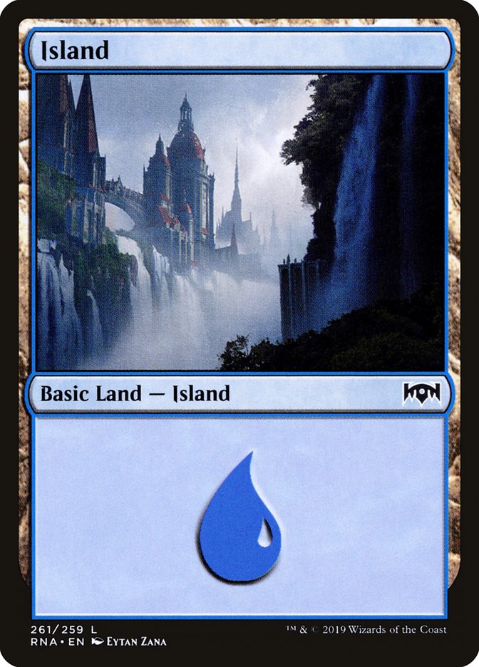 Island (261) [Ravnica Allegiance] | Devastation Store