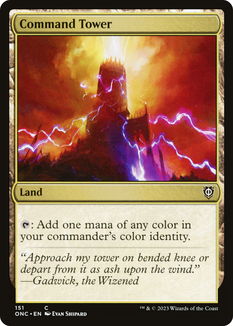 Command Tower [Phyrexia: All Will Be One Commander] | Devastation Store