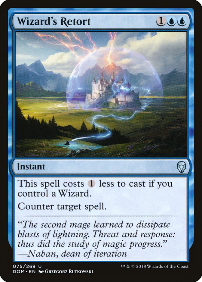Wizard's Retort [Dominaria] | Devastation Store