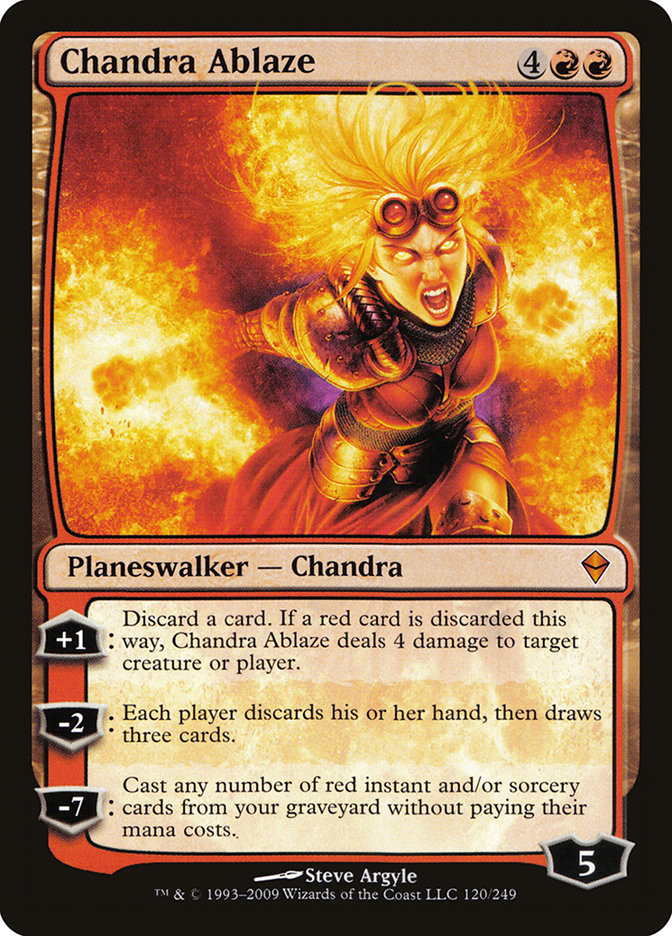 Chandra Ablaze [Zendikar] - Devastation Store | Devastation Store