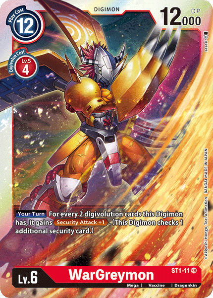 WarGreymon [ST1-11] [Starter Deck: Gaia Red] | Devastation Store