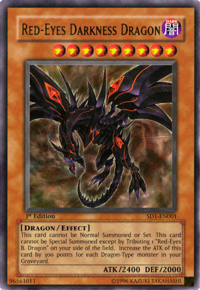 Red-Eyes Darkness Dragon [SD1-EN001] Ultra Rare | Devastation Store