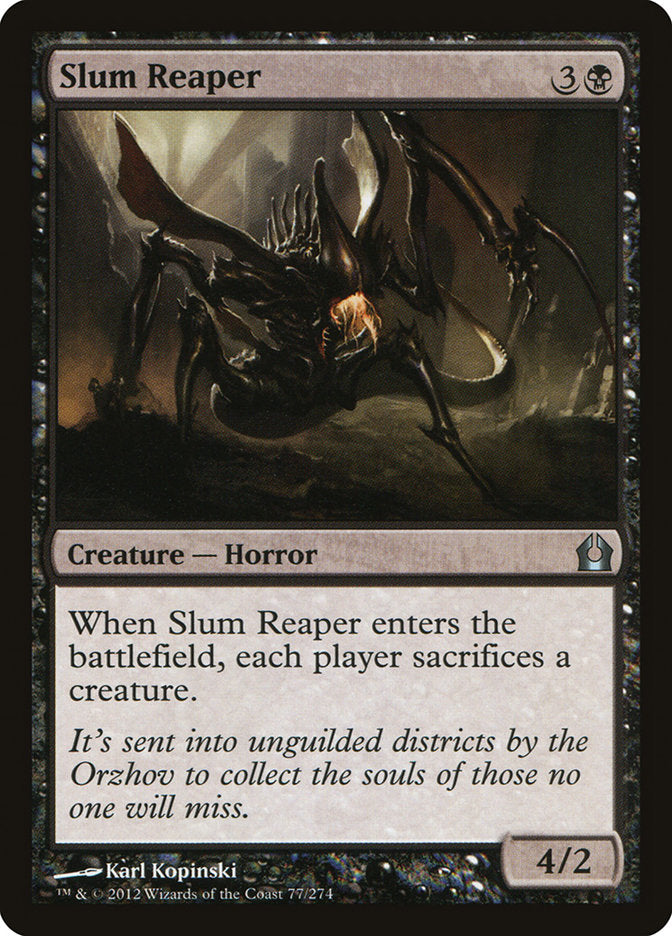 Slum Reaper [Return to Ravnica] - Devastation Store | Devastation Store