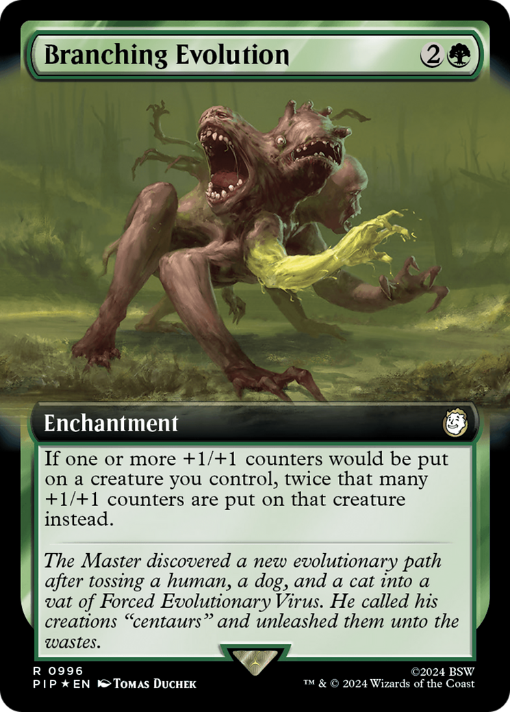 Branching Evolution (Extended Art) (Surge Foil) [Fallout] | Devastation Store