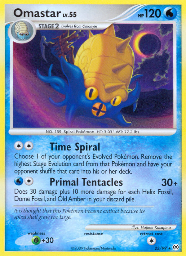 Omastar (23/99) [Platinum: Arceus] | Devastation Store