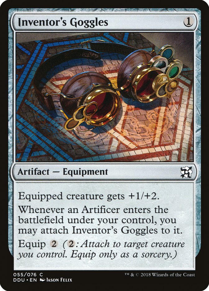 Inventor's Goggles [Duel Decks: Elves vs. Inventors] | Devastation Store