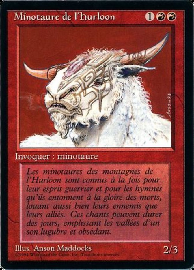 Hurloon Minotaur [Foreign Black Border] | Devastation Store