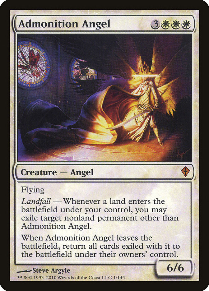 Admonition Angel [Worldwake] - Devastation Store | Devastation Store