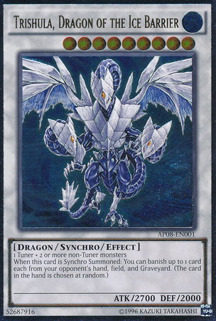 Trishula, Dragon of the Ice Barrier [AP08-EN001] Ultimate Rare | Devastation Store