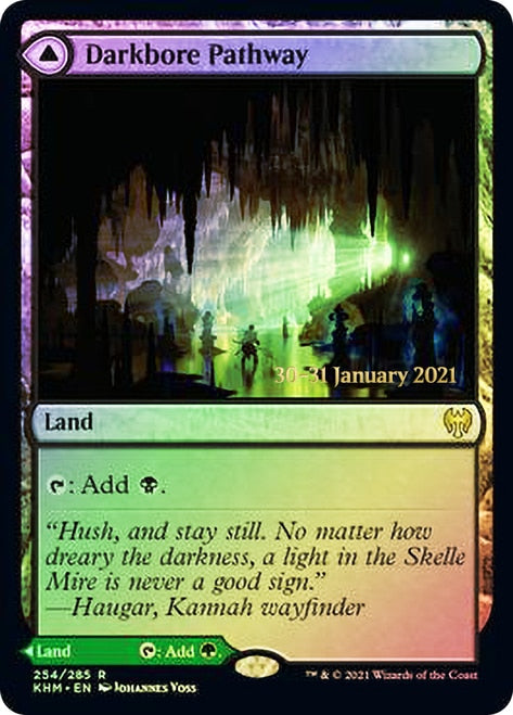 Darkbore Pathway // Slitherbore Pathway [Kaldheim Prerelease Promos] | Devastation Store