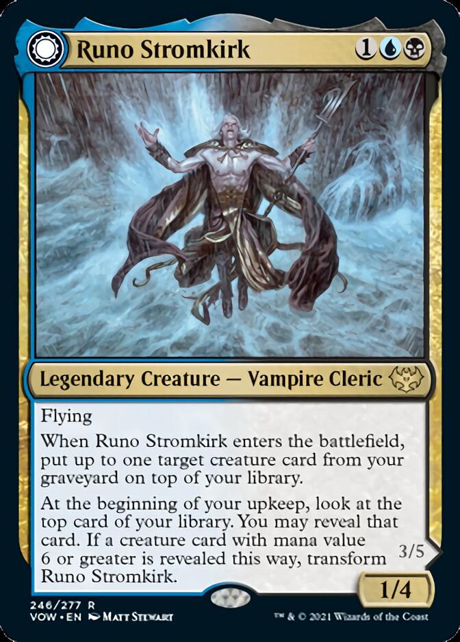 Runo Stromkirk // Krothuss, Lord of the Deep [Innistrad: Crimson Vow] | Devastation Store