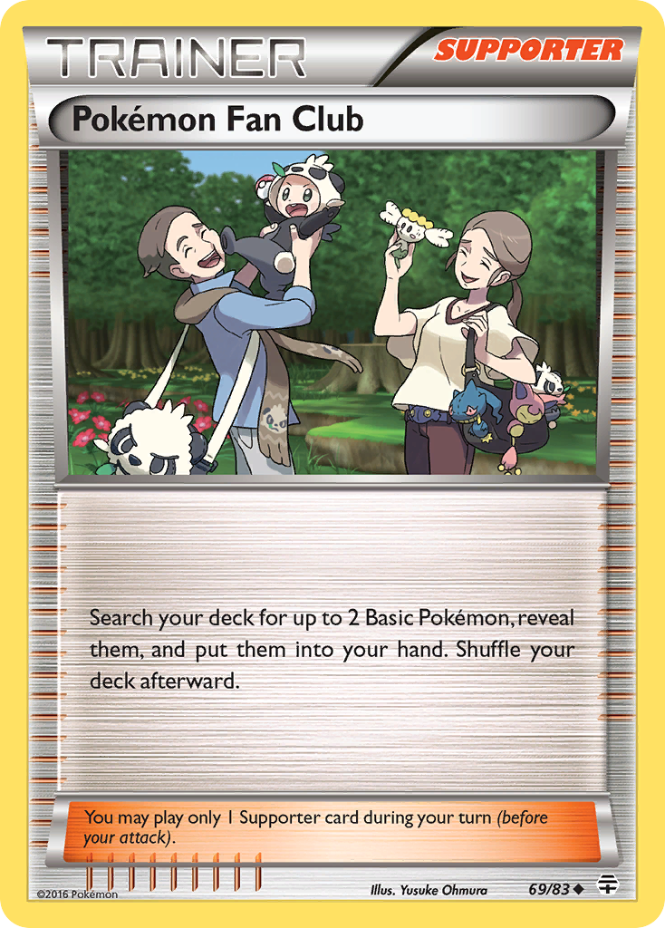 Pokemon Fan Club (69/83) [XY: Generations] | Devastation Store