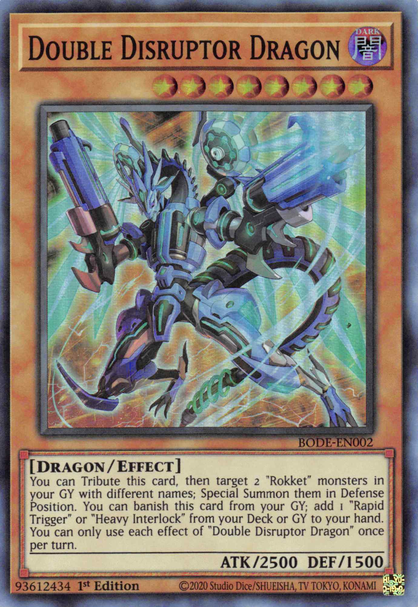 Double Disrupter Dragon [BODE-EN002] Super Rare | Devastation Store