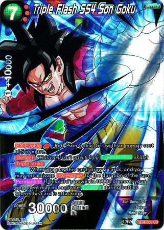 Triple Flash SS4 Son Goku [BT4-003] | Devastation Store