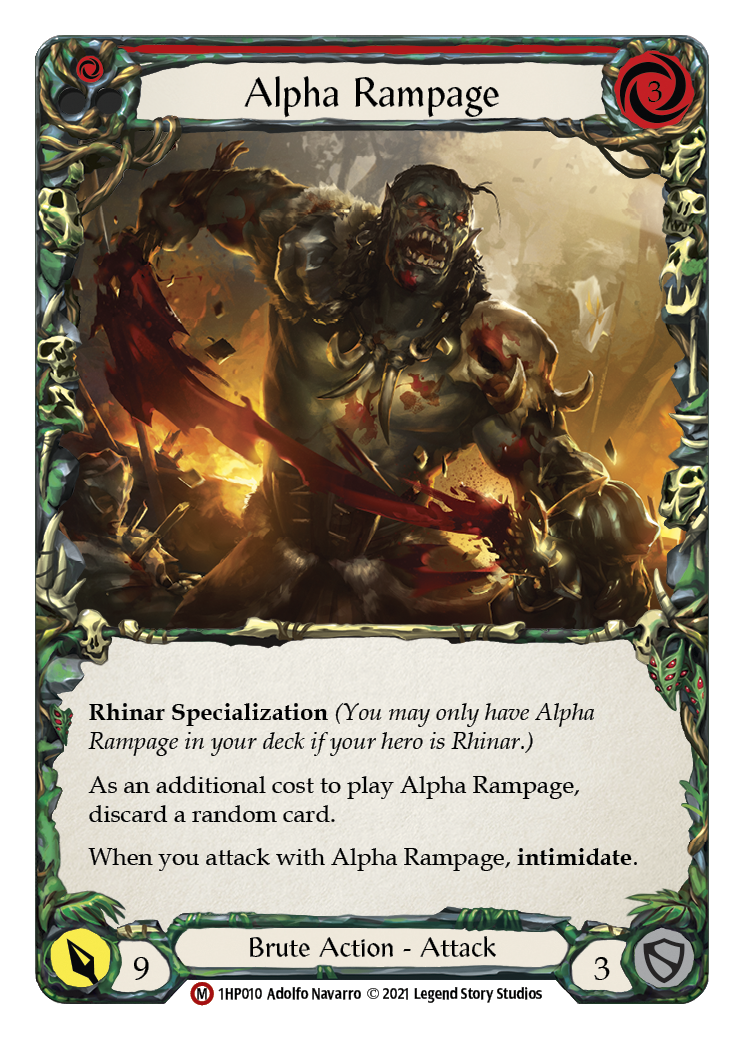 Alpha Rampage [1HP010] | Devastation Store