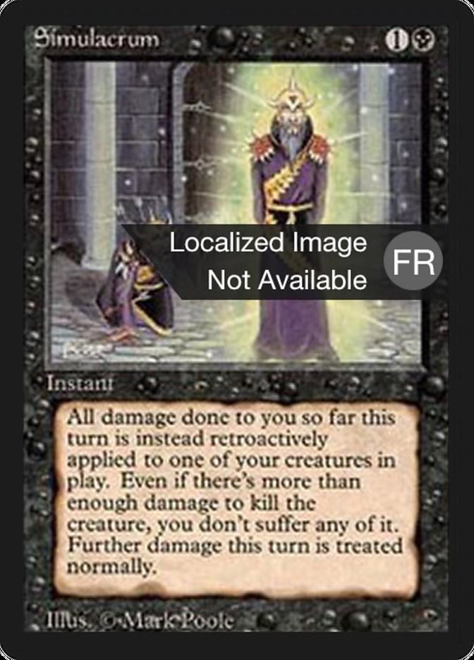 Simulacrum [Foreign Black Border] | Devastation Store