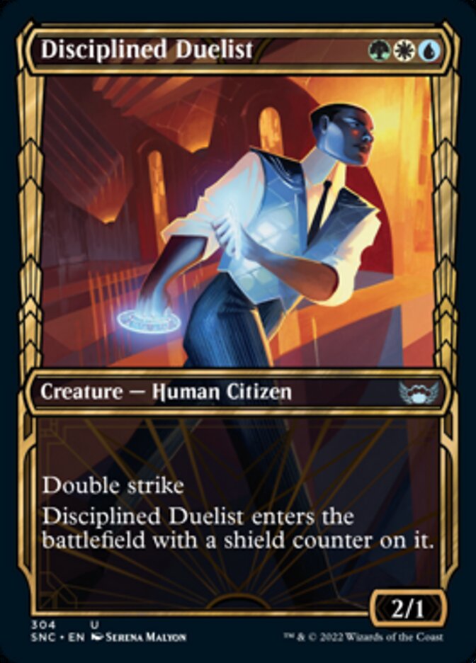 Disciplined Duelist (Showcase Golden Age) [Streets of New Capenna] | Devastation Store