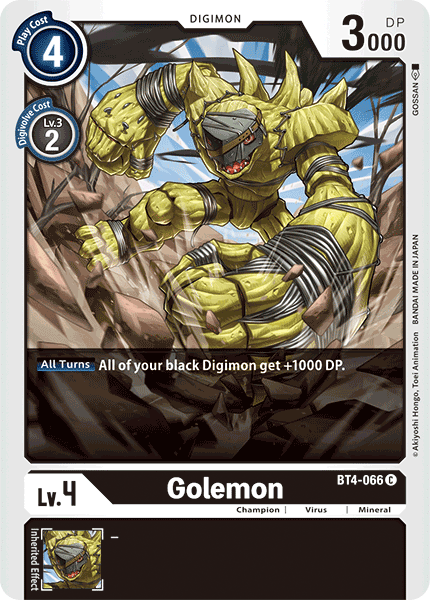 Golemon [BT4-066] [Great Legend] | Devastation Store
