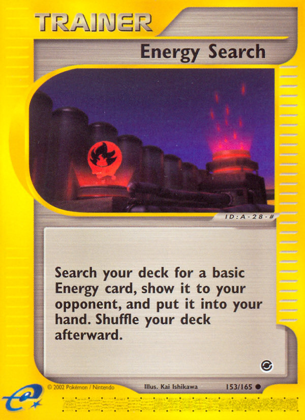 Energy Search (153/165) [Expedition: Base Set] | Devastation Store