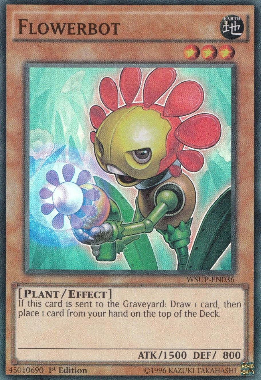 Flowerbot [WSUP-EN036] Super Rare | Devastation Store