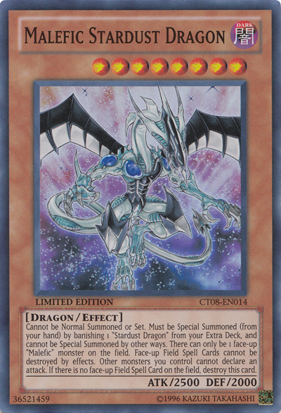 Malefic Stardust Dragon [CT08-EN014] Super Rare | Devastation Store