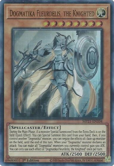 Dogmatika Fleurdelis, the Knighted [MP21-EN104] Ultra Rare | Devastation Store