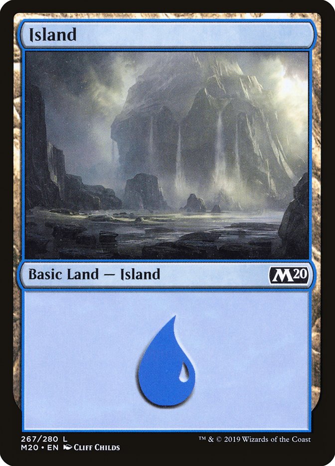 Island (267) [Core Set 2020] | Devastation Store