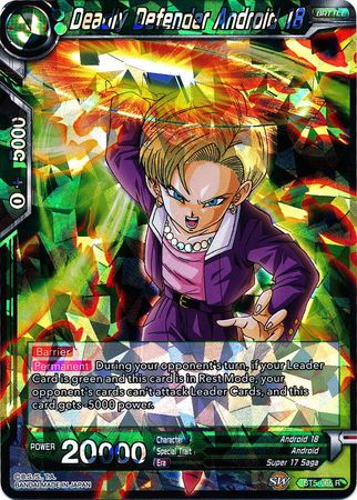 Deadly Defender Android 18 (BT5-065) [Miraculous Revival] | Devastation Store