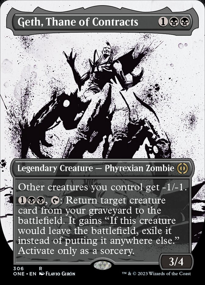 Geth, Thane of Contracts (Borderless Ichor) [Phyrexia: All Will Be One] | Devastation Store
