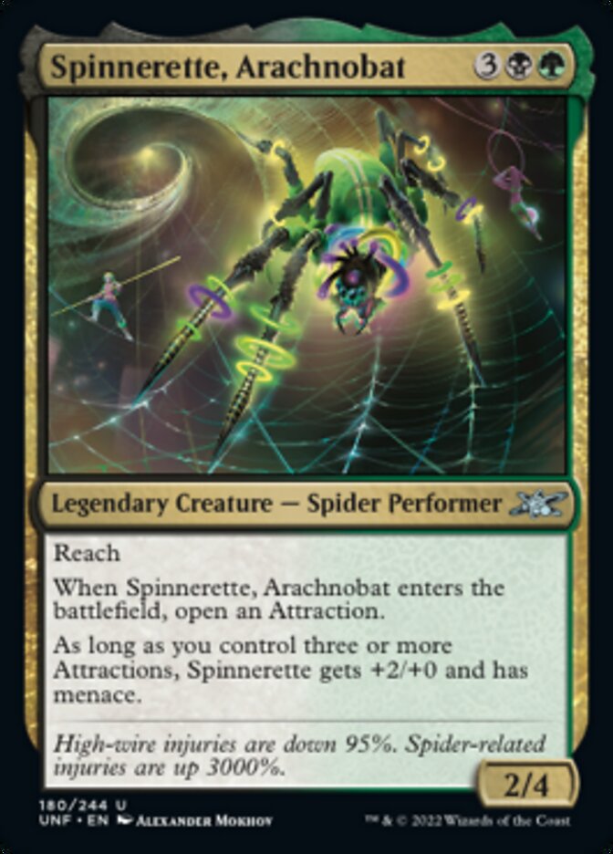 Spinnerette, Arachnobat [Unfinity] | Devastation Store