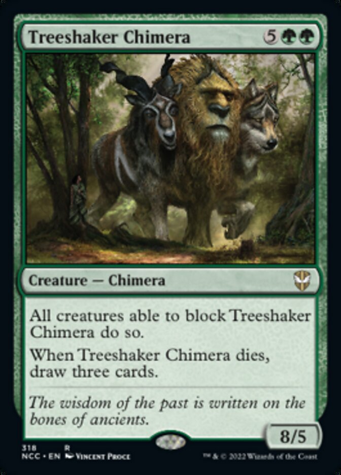 Treeshaker Chimera [Streets of New Capenna Commander] | Devastation Store