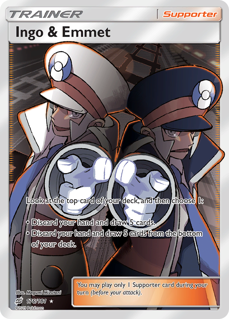 Ingo & Emmet (176/181) [Sun & Moon: Team Up] | Devastation Store