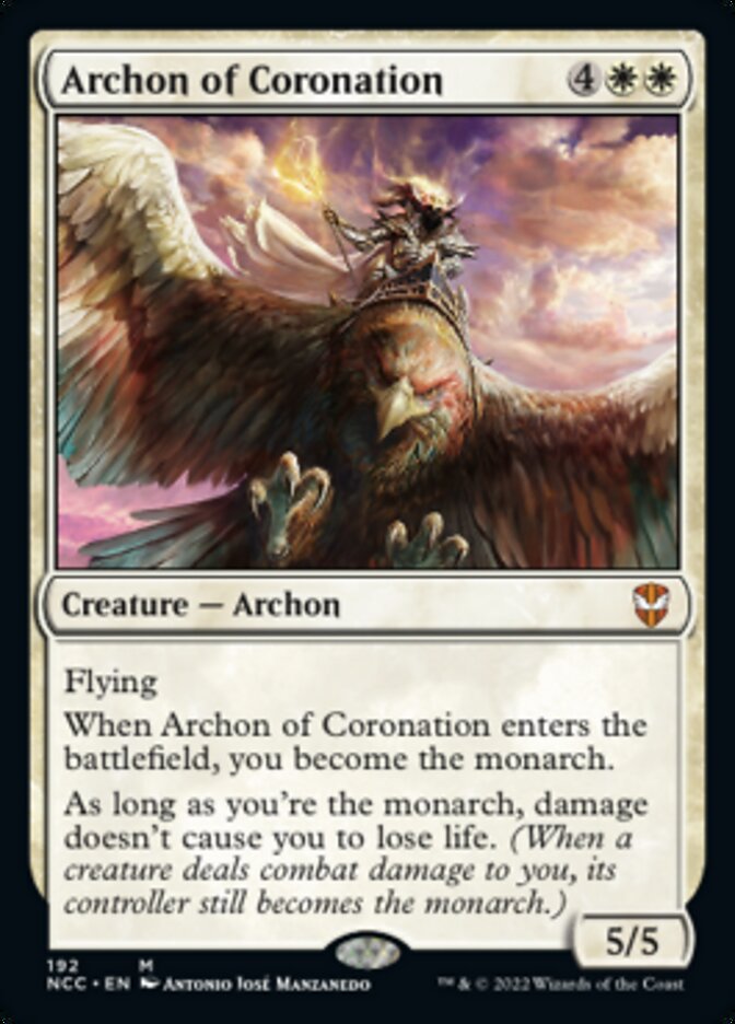 Archon of Coronation [Streets of New Capenna Commander] | Devastation Store