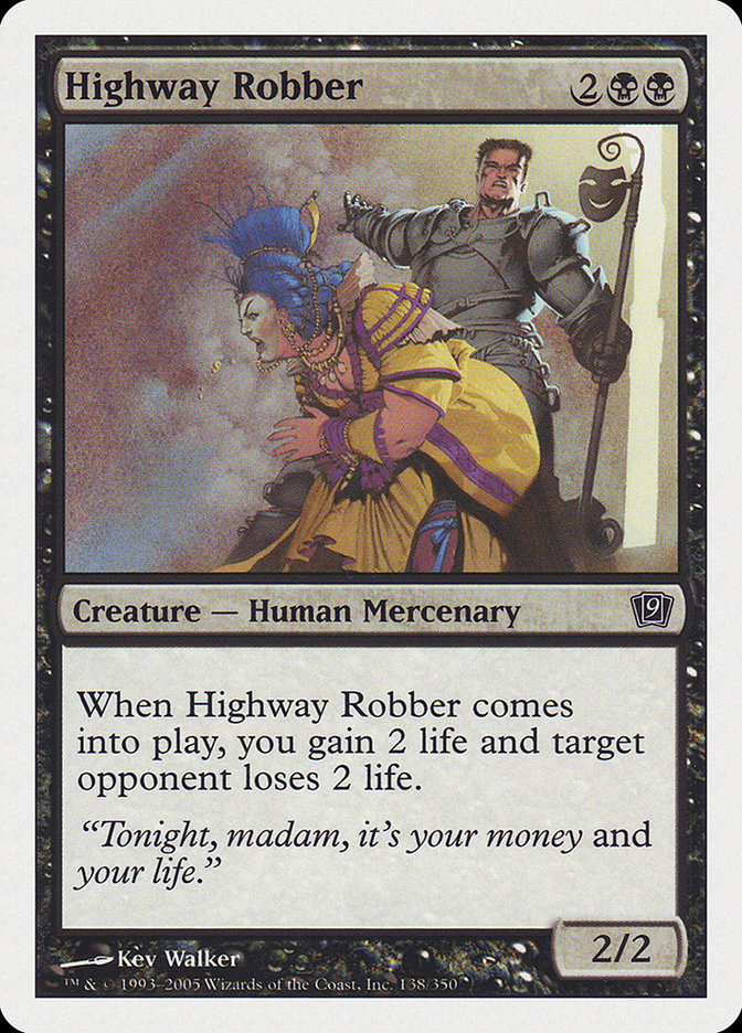Highway Robber [Ninth Edition] - Devastation Store | Devastation Store