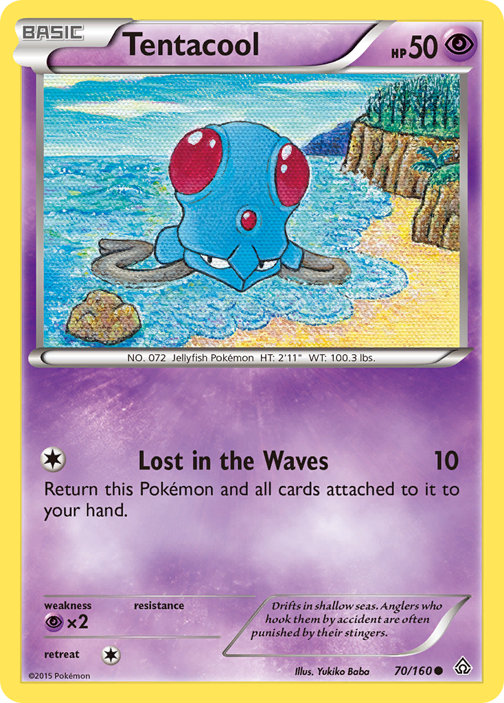 Tentacool (70/160) [XY: Primal Clash] | Devastation Store