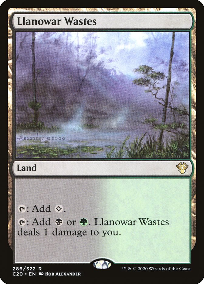 Llanowar Wastes [Commander 2020] | Devastation Store